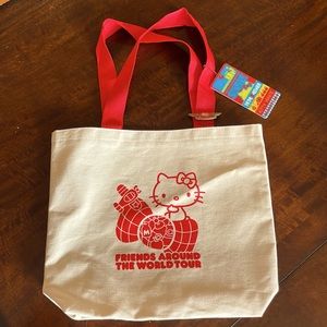 Sanrio Hello Kitty Friends Around the World Tour canvas bag